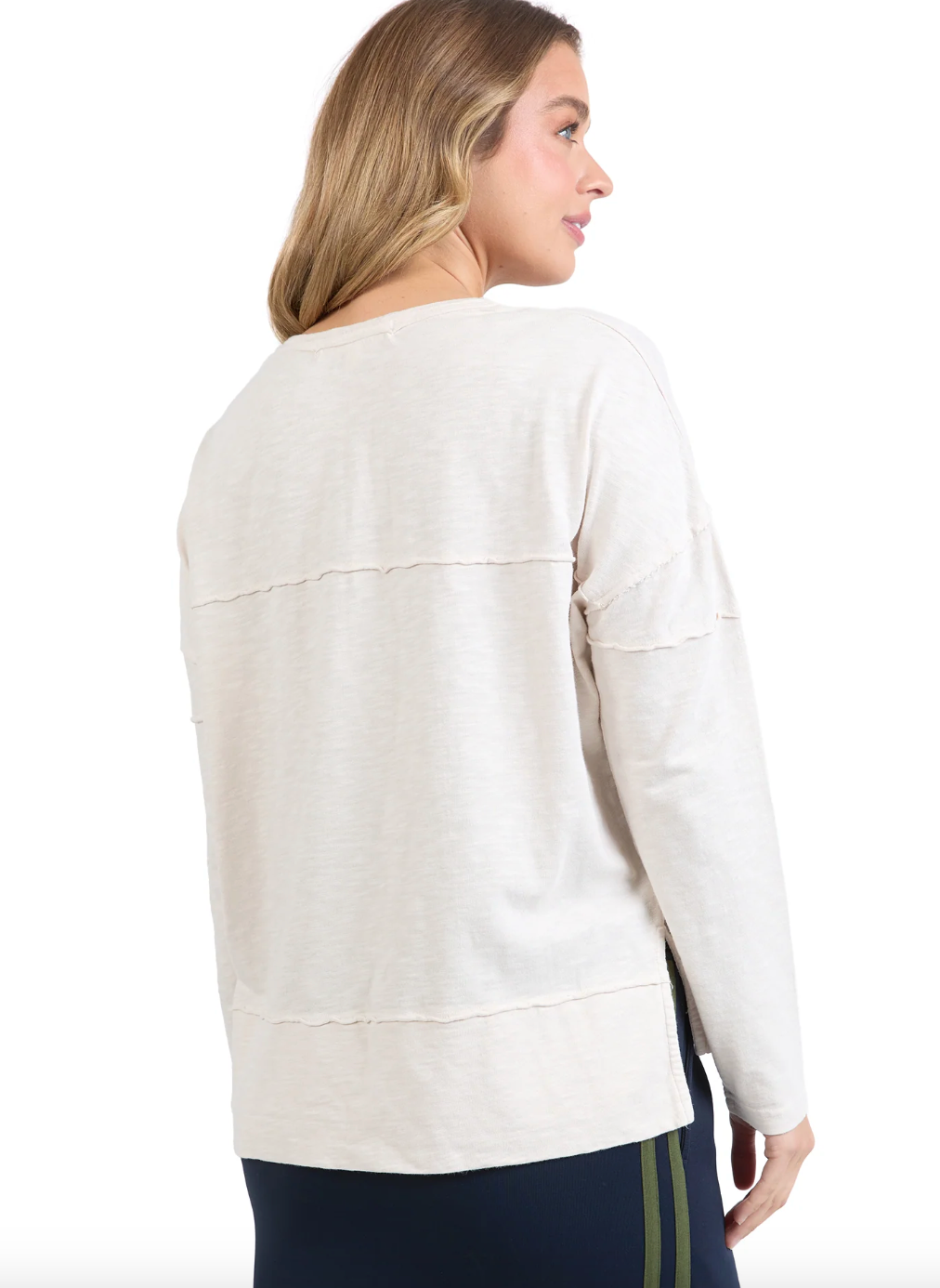 Collection of Foxwood Throw on Tee - Bone in a gallery layout