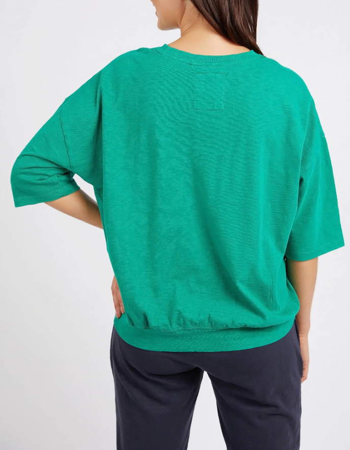 Elm Fundamental Mazie Sweat - Goodness Green