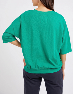 Collection of Elm Fundamental Mazie Sweat - Goodness Green in a gallery layout