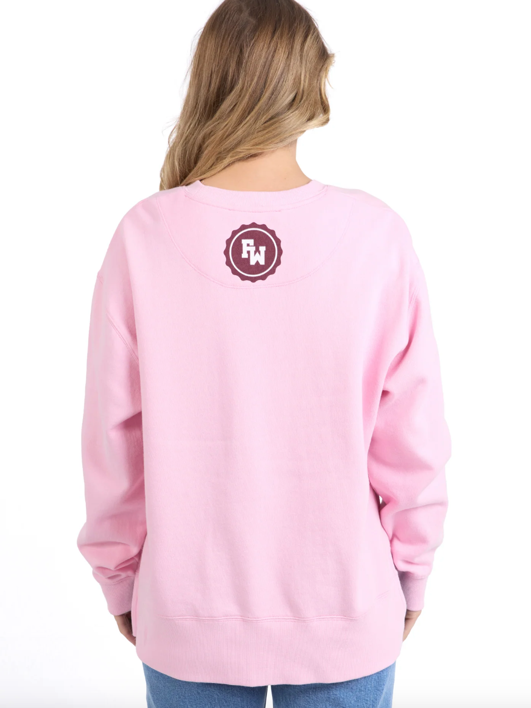 Collection of Foxwood Championship Crew - Rose Pink in a gallery layout