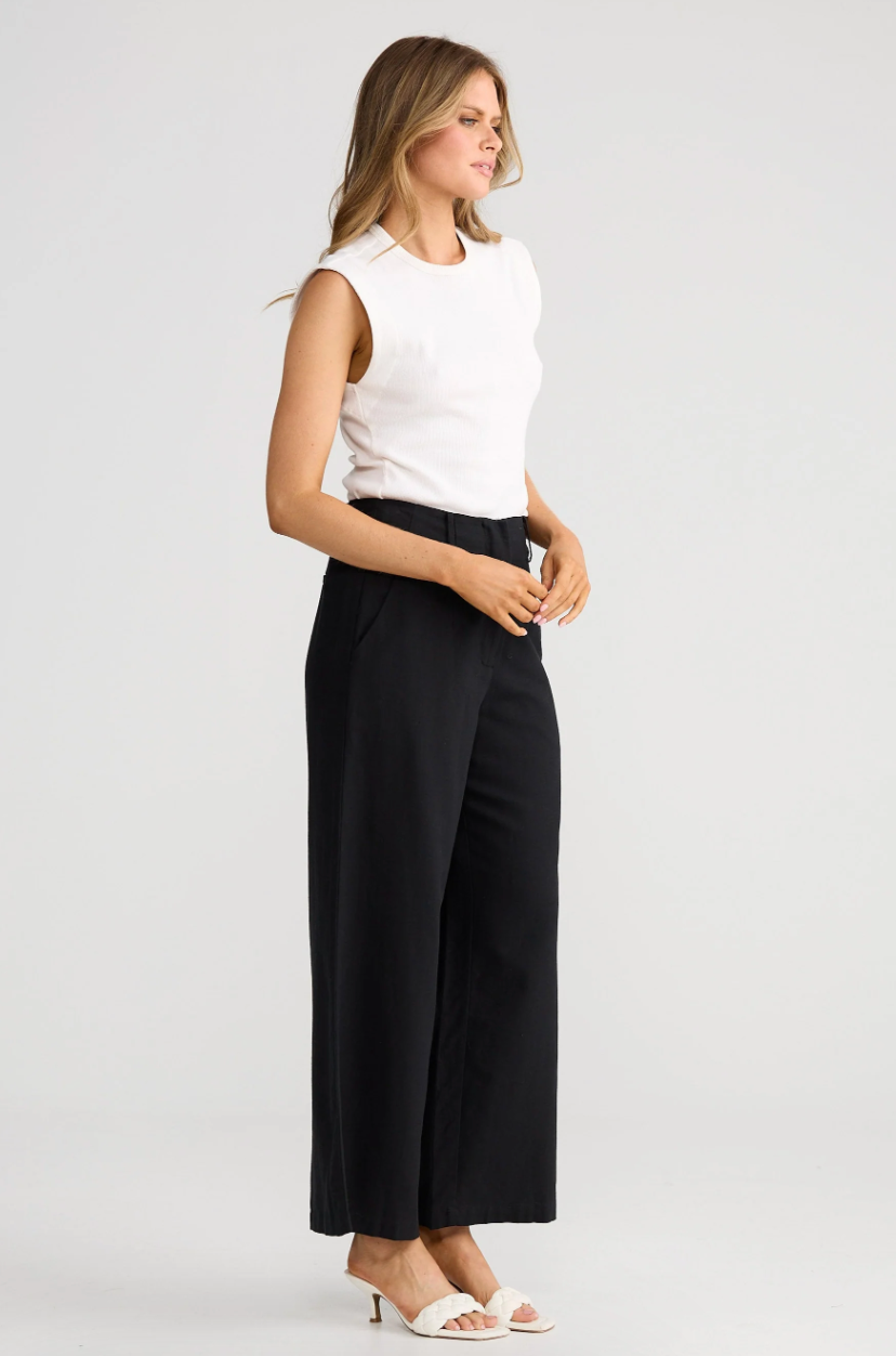 Collection of Brave and True Dover Pant - Black in a gallery layout