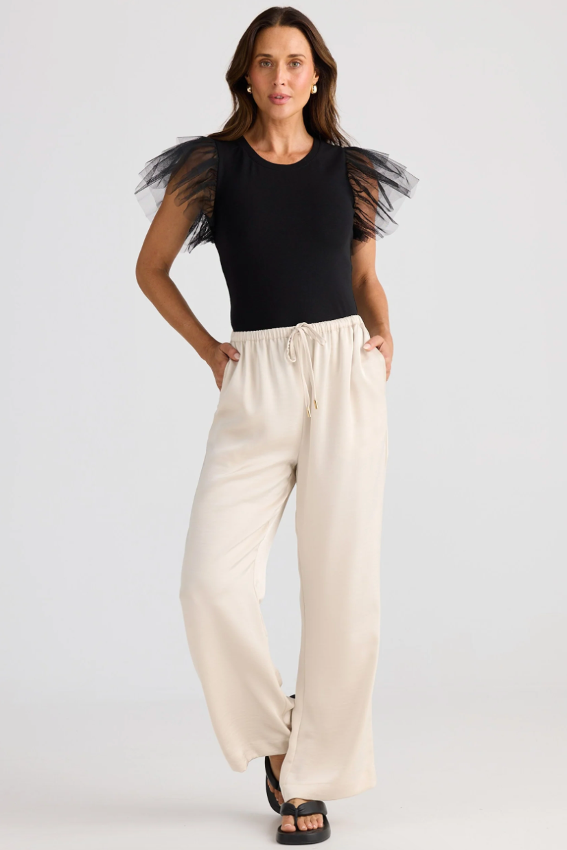 Collection of Brave and True Boulevard Pant - Oyster in a gallery layout