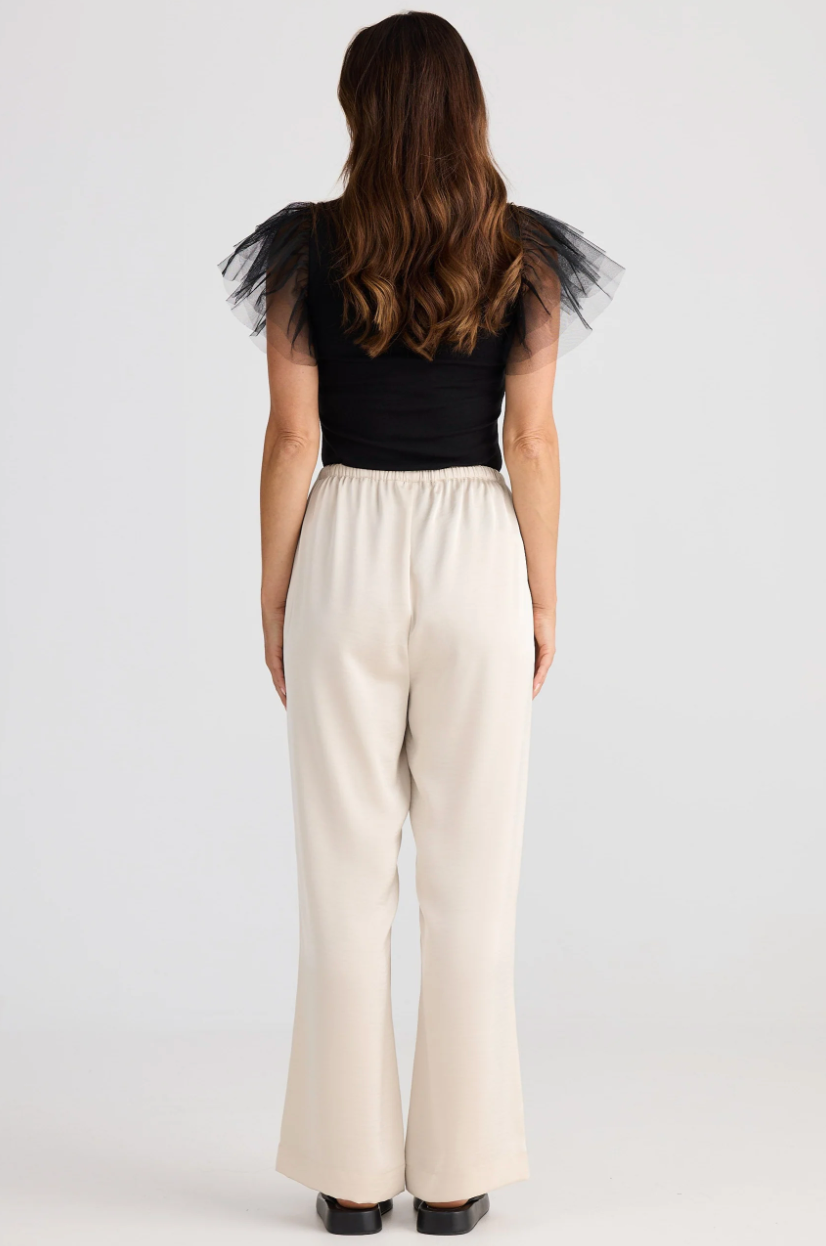 Collection of Brave and True Boulevard Pant - Oyster in a gallery layout