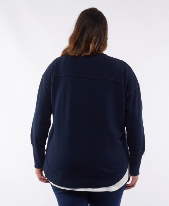 Image of Elm Lifestyle Volley Crew - Navy