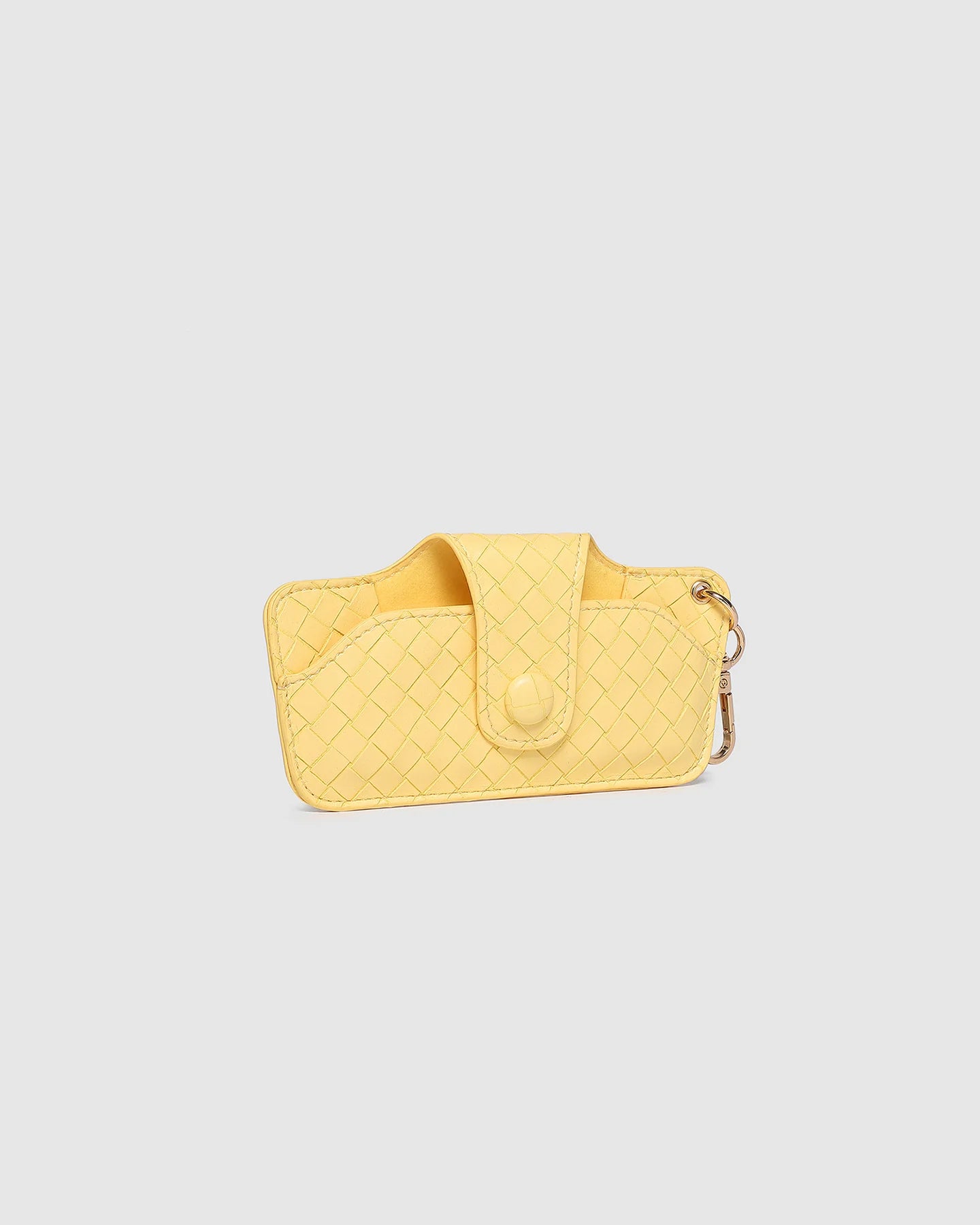 Louenhide Skittle Sunglasses Case - Woven Butter Yellow