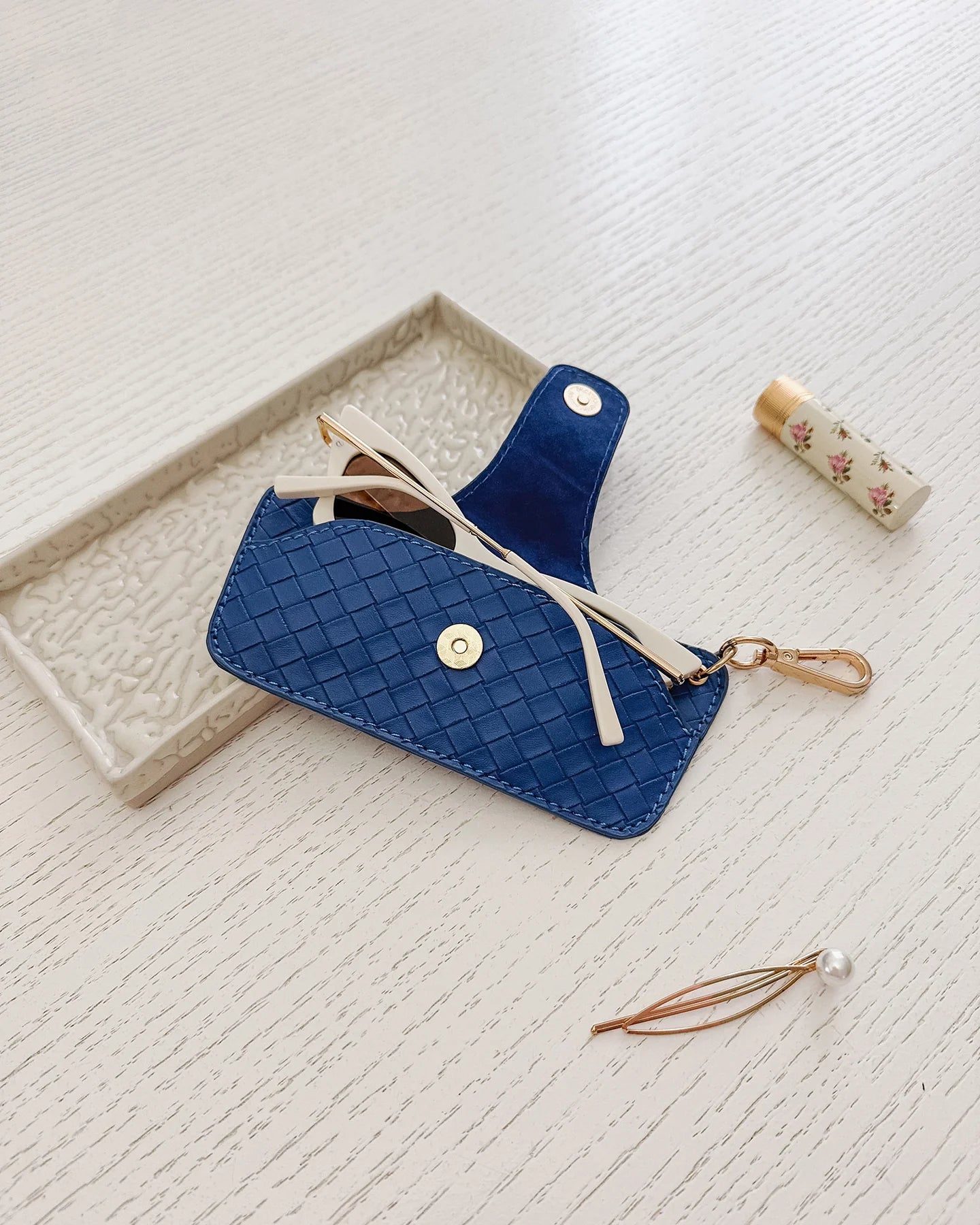 Louenhide Skittle Sunglasses Case - Ocean Blue