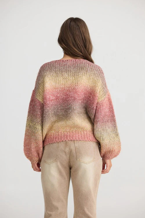Talisman Lottie Knit - Berry Ombre