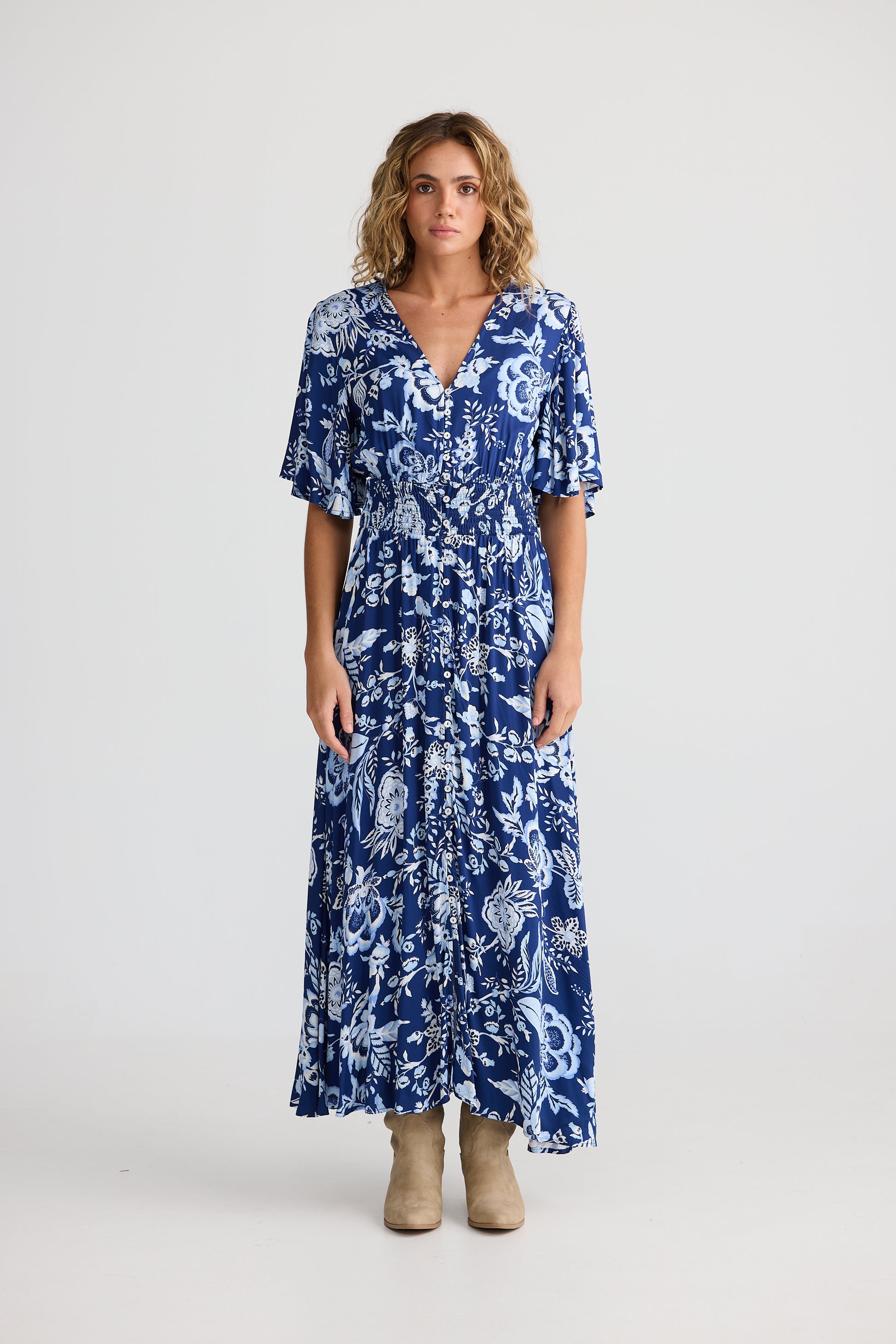 Talisman Harlow Dress - Celestial Blue