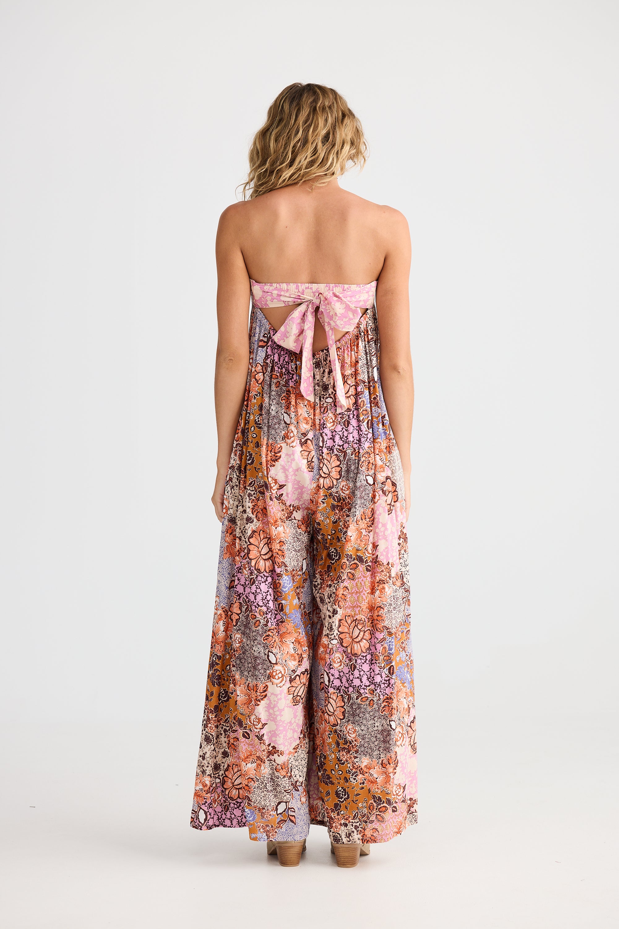 Collection of Talisman Lucky Charm Jumpsuit - Dream Weaver W Meadow Muse in a gallery layout