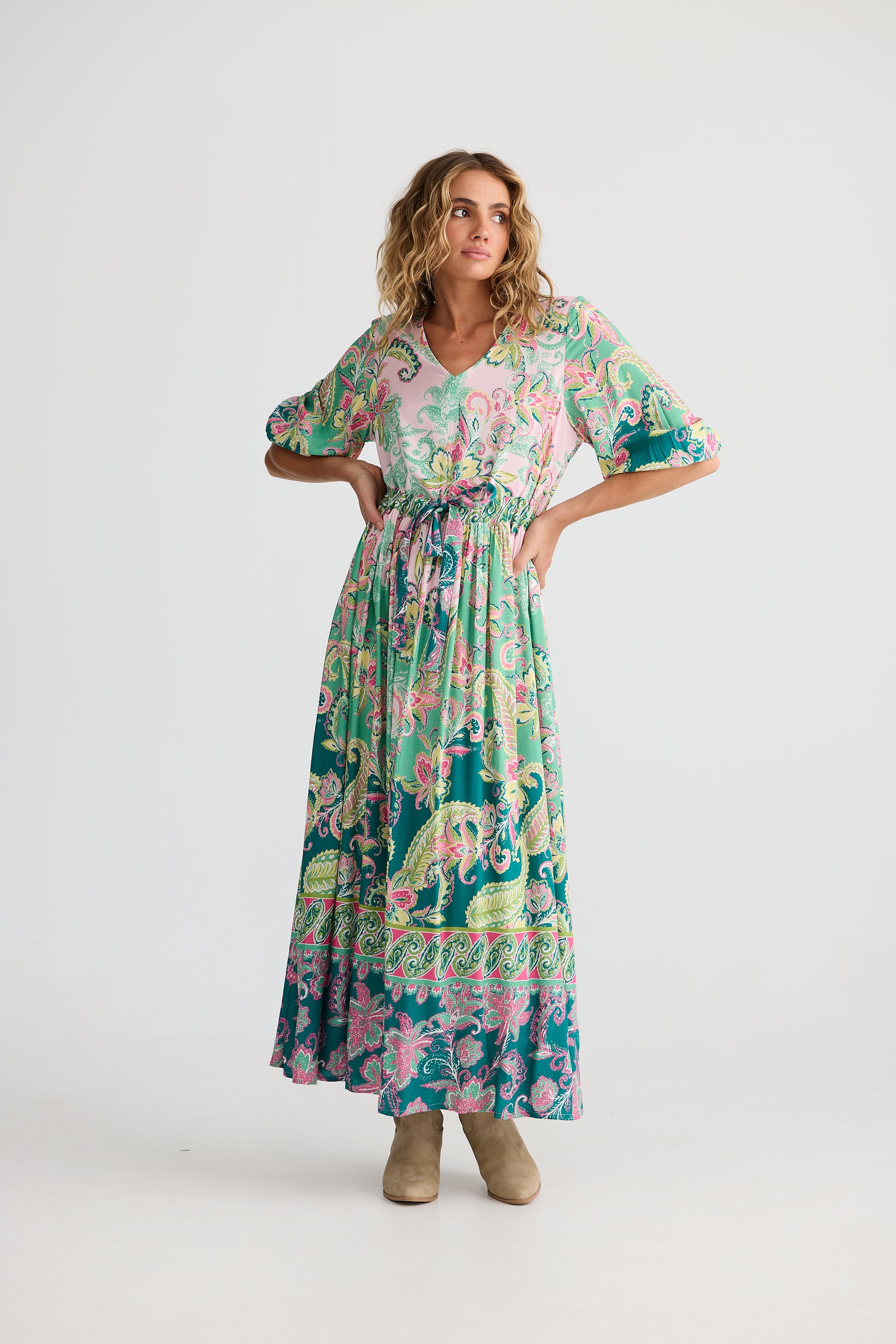 Talisman Isabella Maxi Dress - Paisley Dream