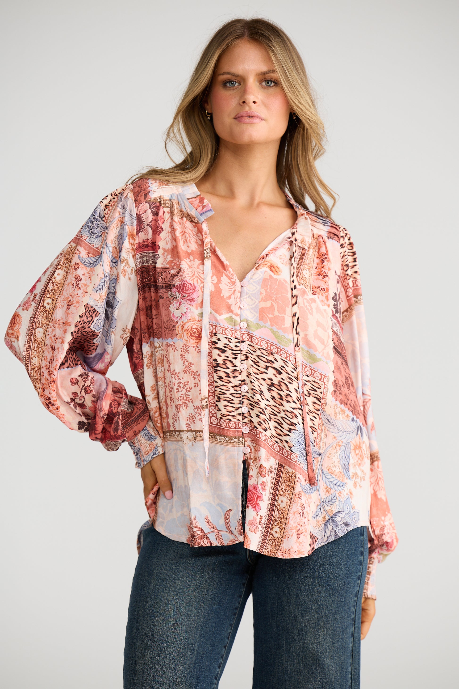 Talisman Twilla Top - Nomad Patchwork