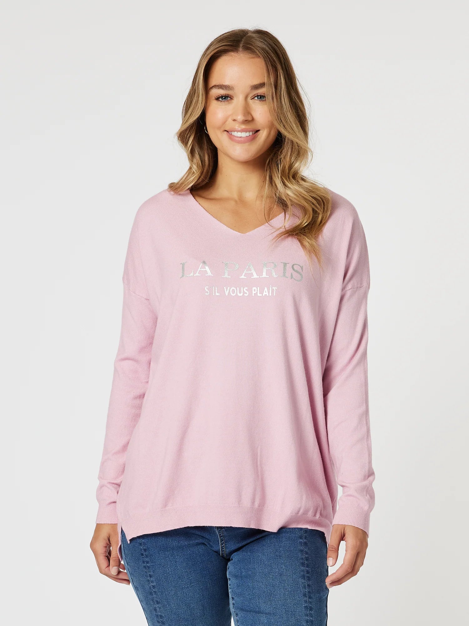 Collection of Threadz La Paris Knit - Pink in a gallery layout