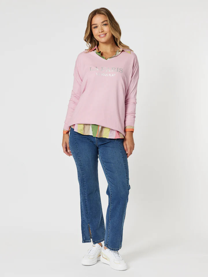 Threadz La Paris Knit - Pink