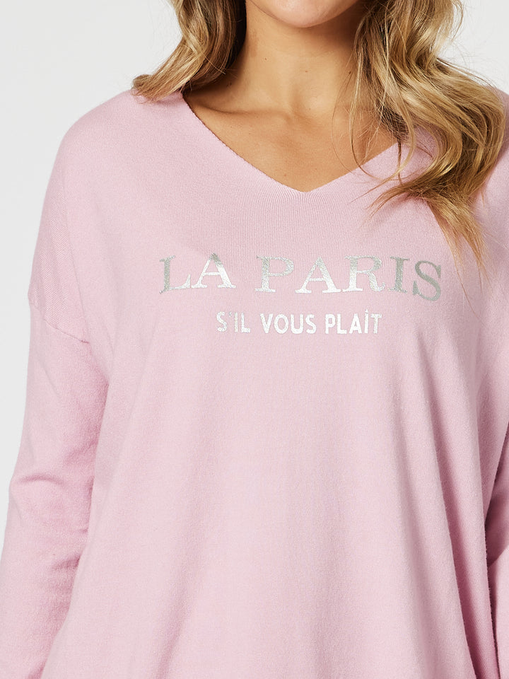 Threadz La Paris Knit - Pink