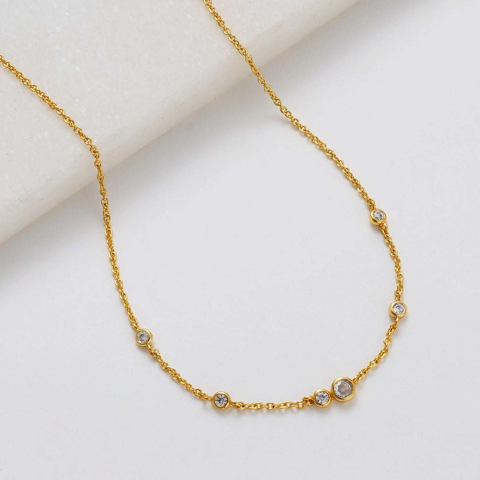 Zafino Amy Mini Necklace - Gold
