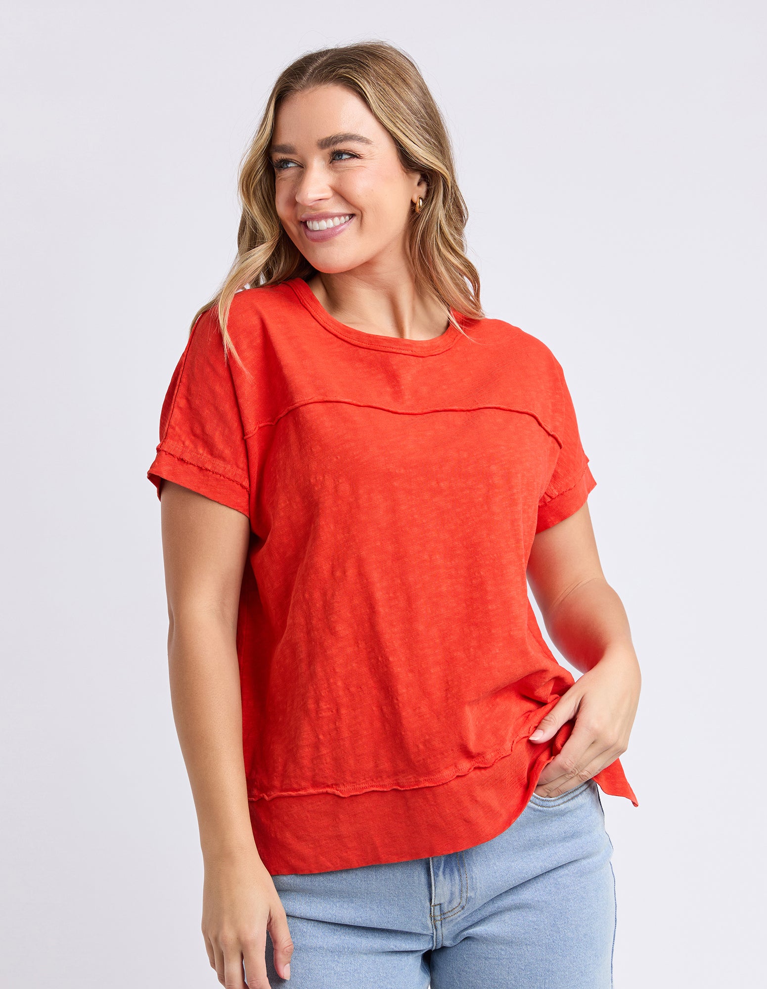 Foxwood Allison Tee - Red