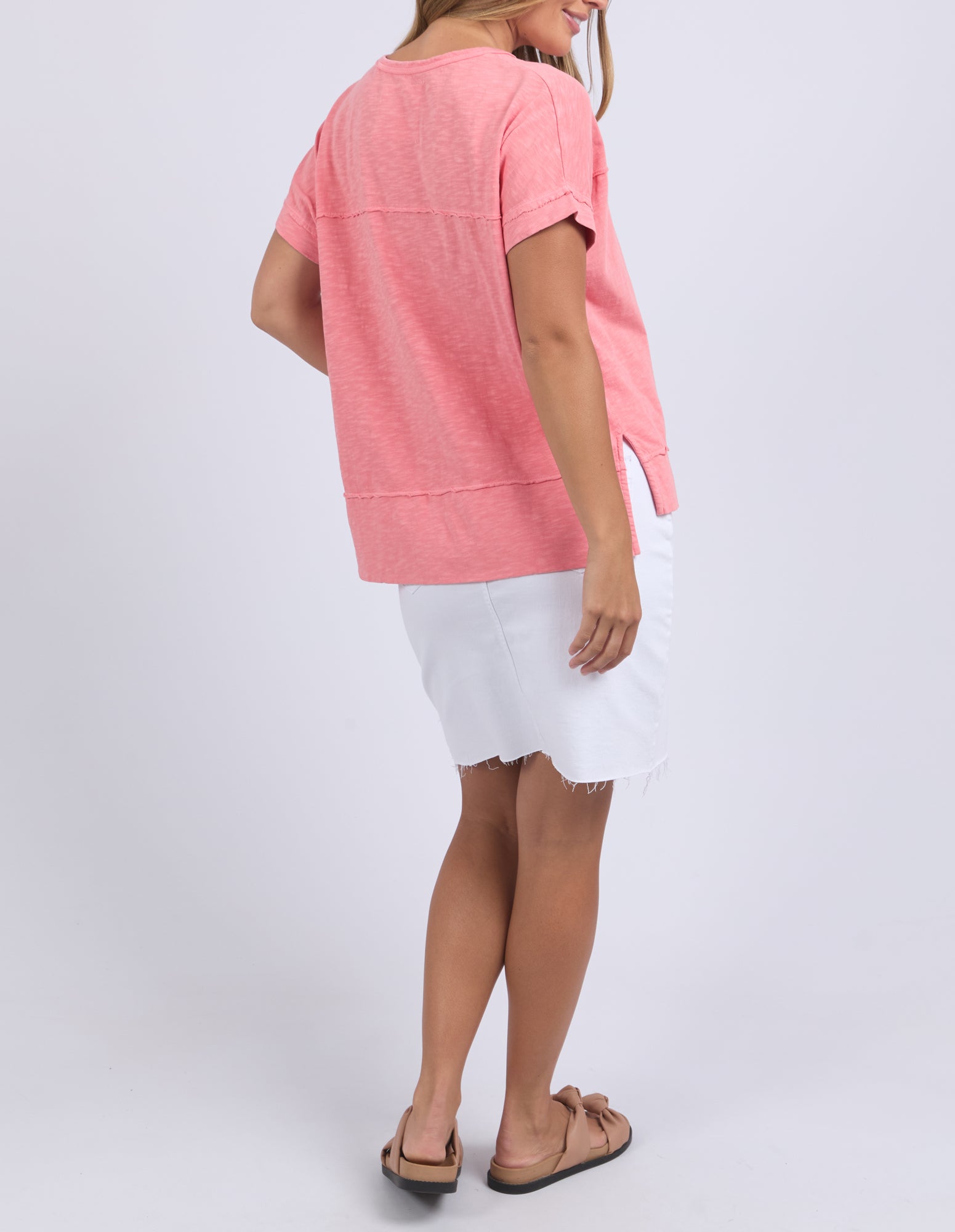 Collection of Foxwood Allison Tee- Rose in a gallery layout