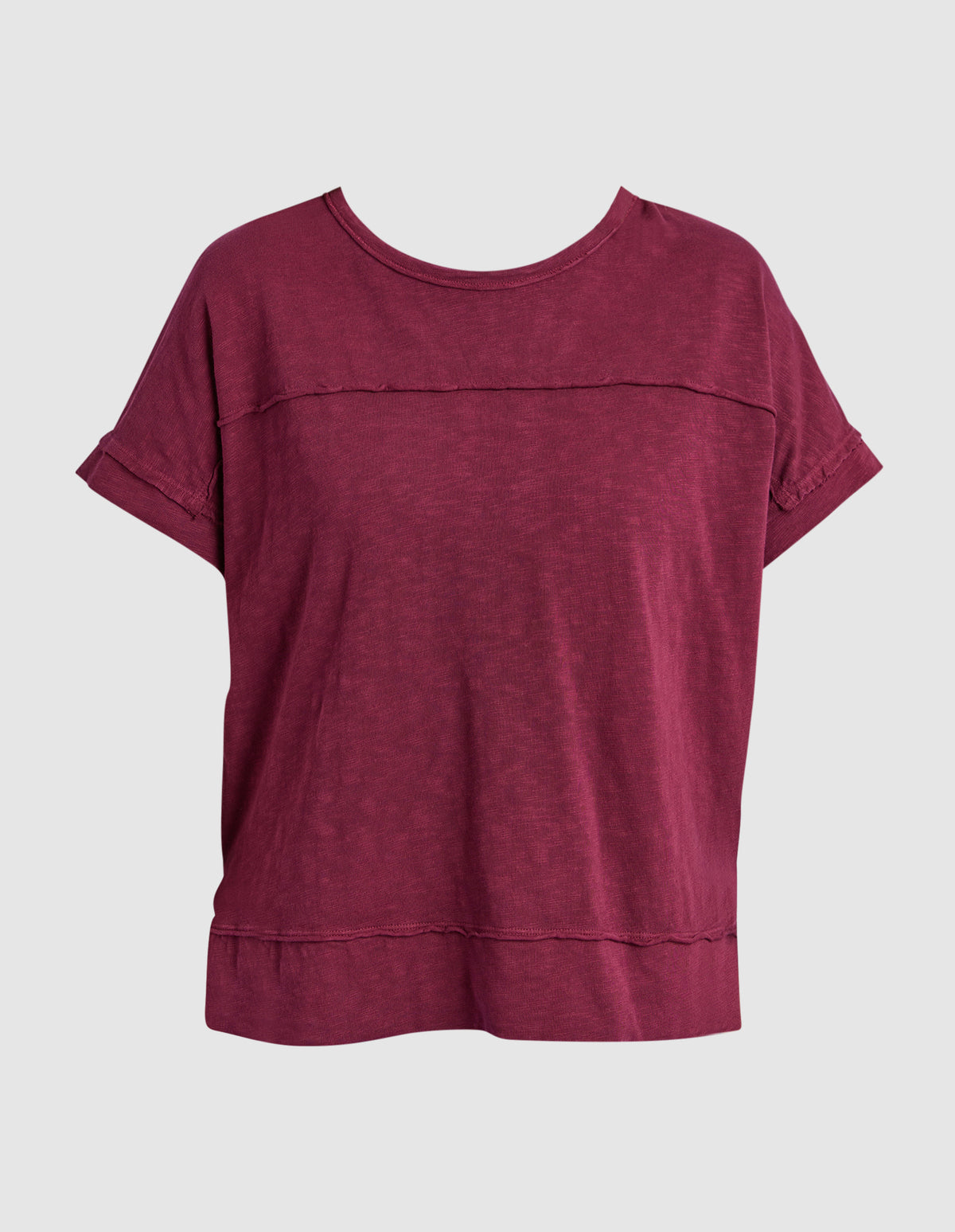 Foxwood Allison Tee- Wine