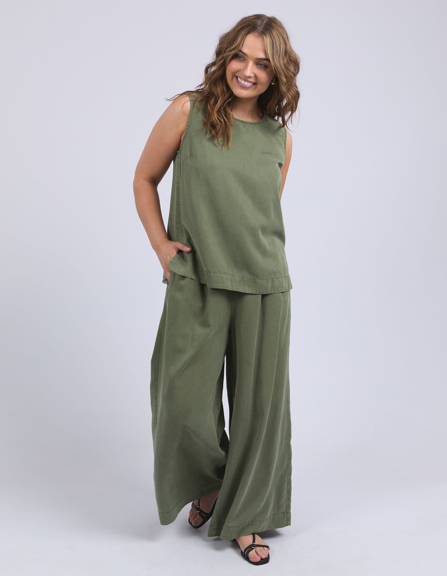 Elm Bliss Culotte - Clover