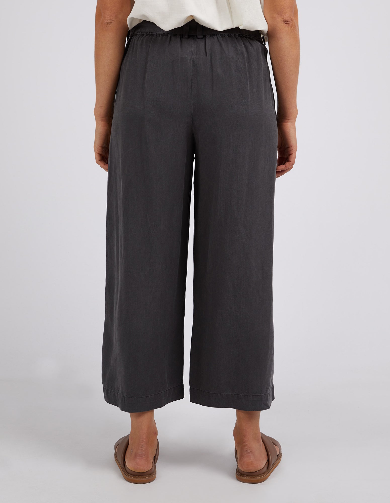 Collection of Elm Bliss Washed Pant - Washed Black in a gallery layout