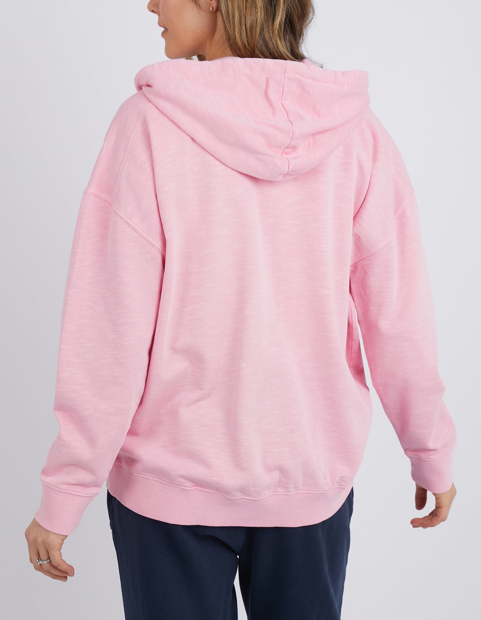 Image of Elm Bliss Zip Hoody -Sherbet Pink