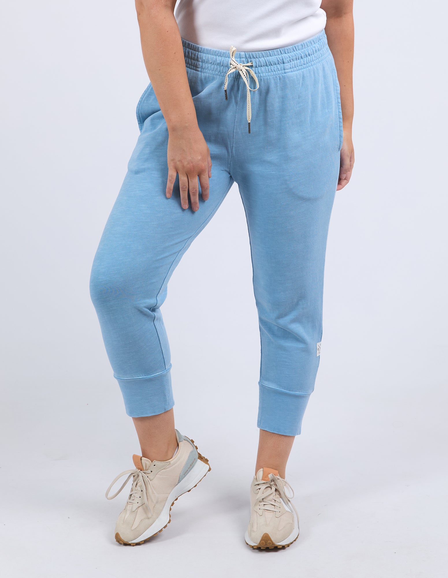 Collection of Elm Fundamental Brunch Pant - Dusk Blue in a gallery layout