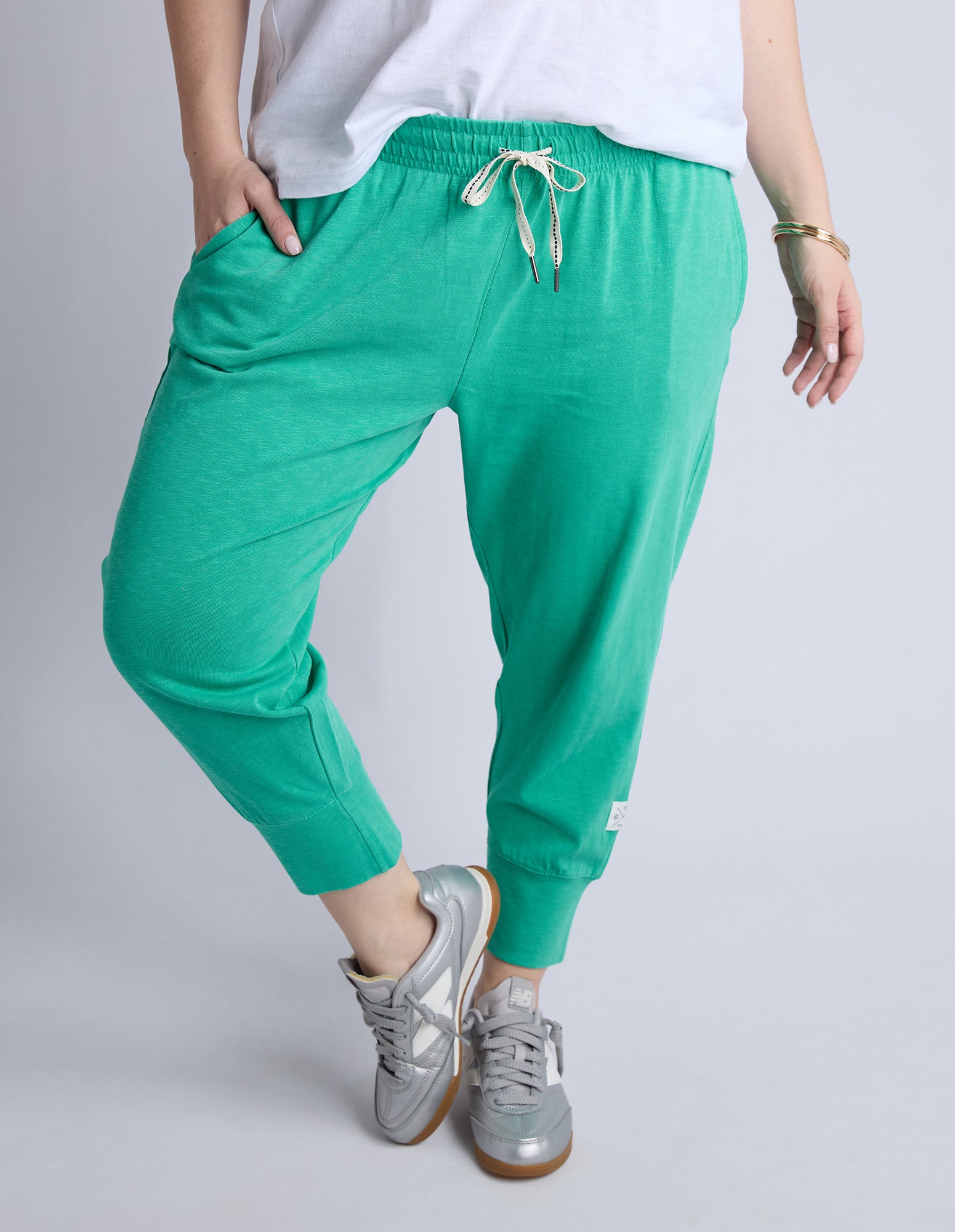 Collection of Elm Fundamental Brunch Pant - Gumdrop Green in a gallery layout