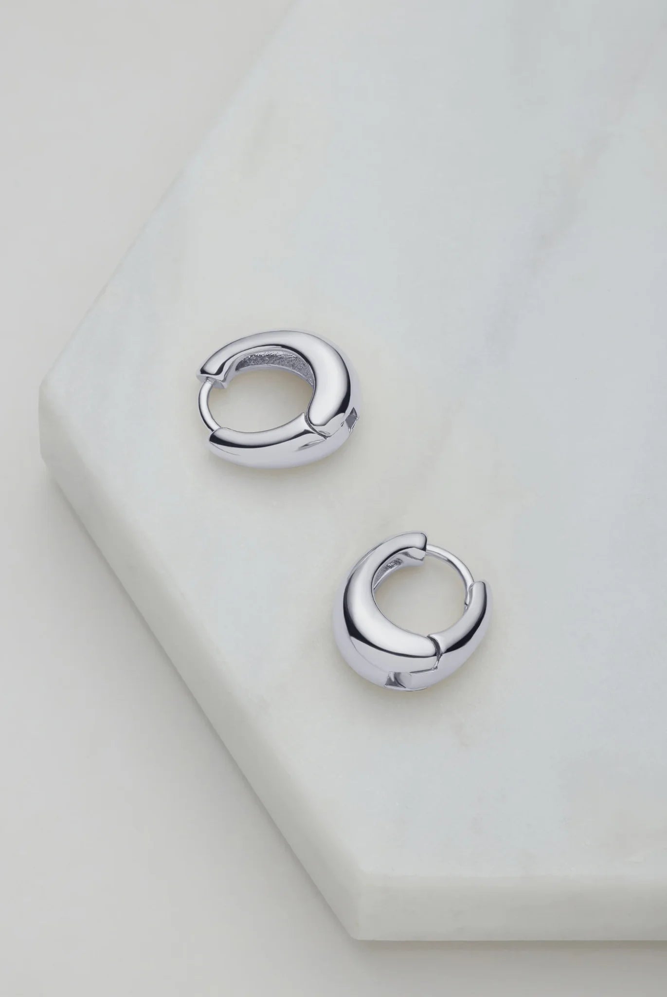 Zafino Cleo Hoop Small - Silver