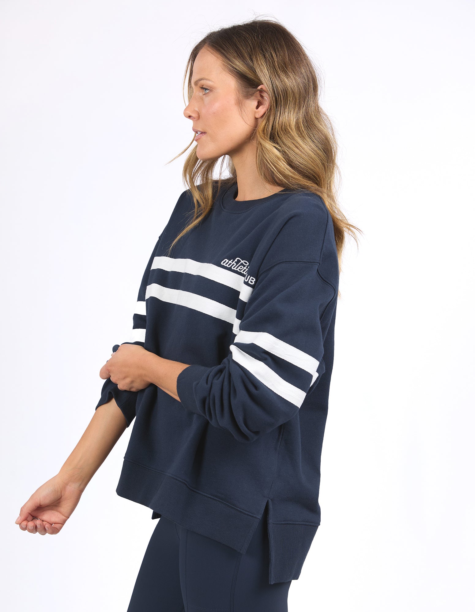 Collection of Foxwood Club Crew - Navy in a gallery layout