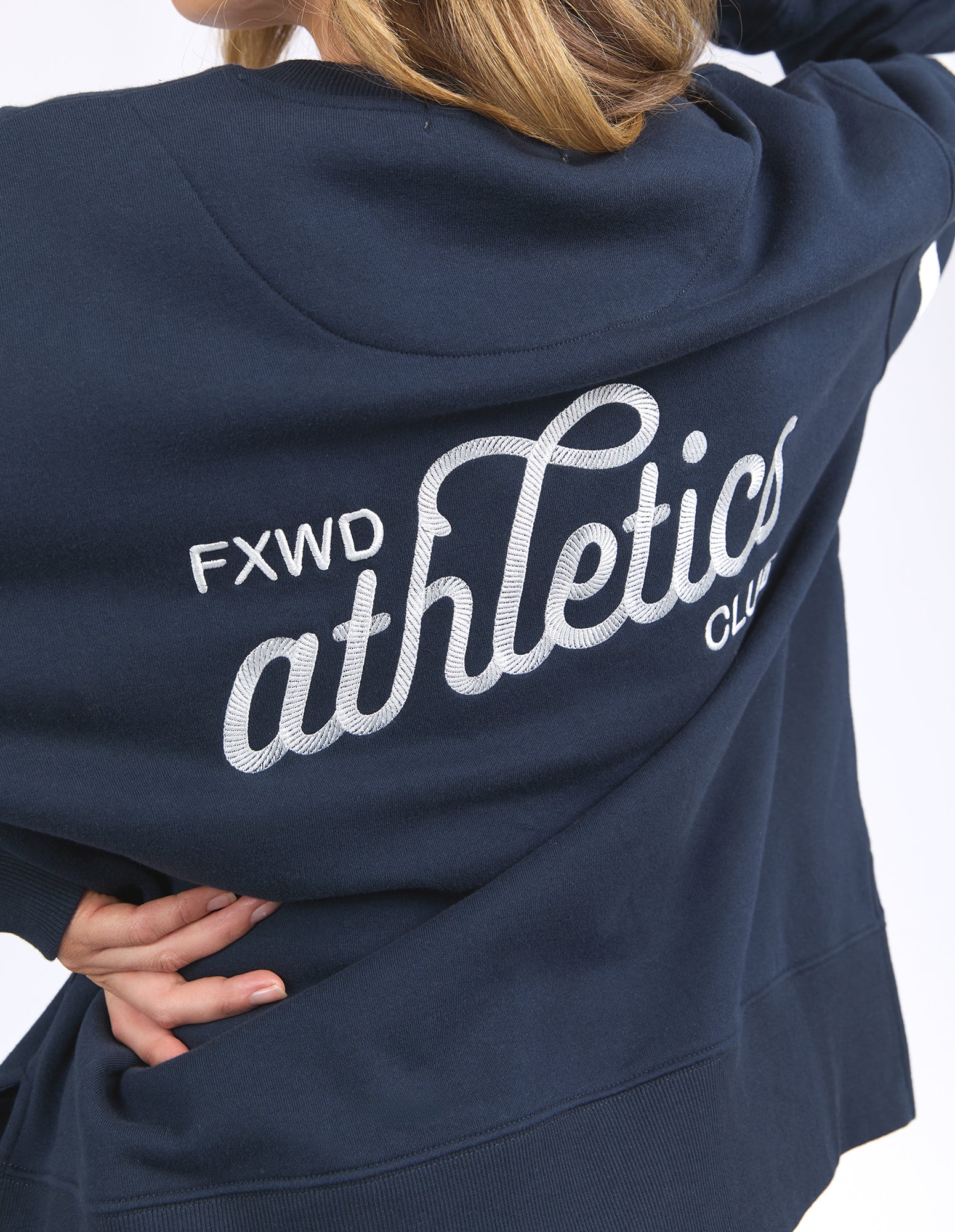 Collection of Foxwood Club Crew - Navy in a gallery layout