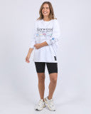 Foxwood Coded Long Sleev Tee - White