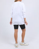 Collection of Foxwood Coded Long Sleev Tee - White in a gallery layout