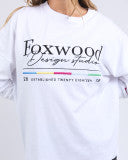 Foxwood Coded Long Sleev Tee - White