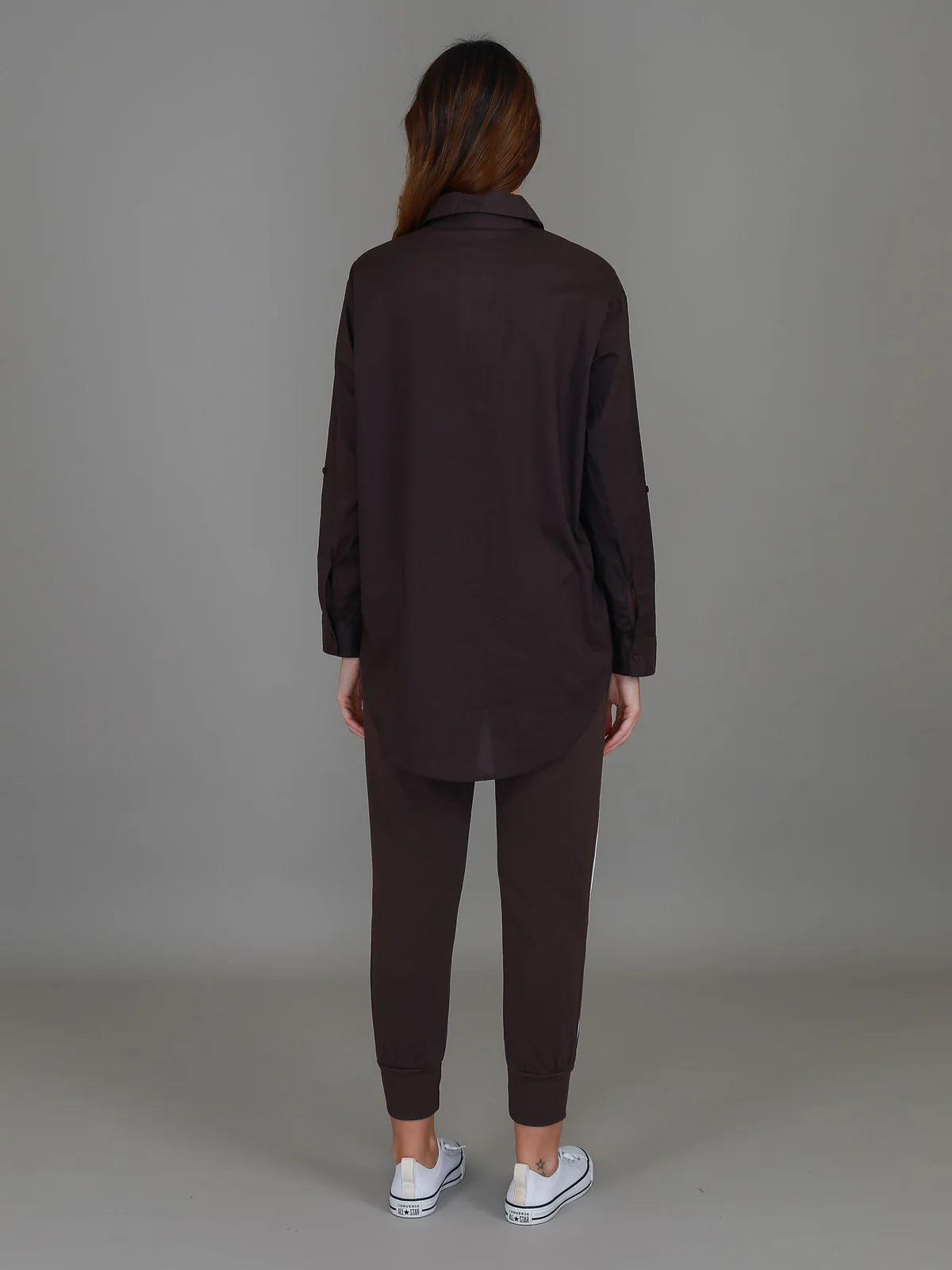 Collection of 3rd Story Croydon Shirt - Truffle in a gallery layout