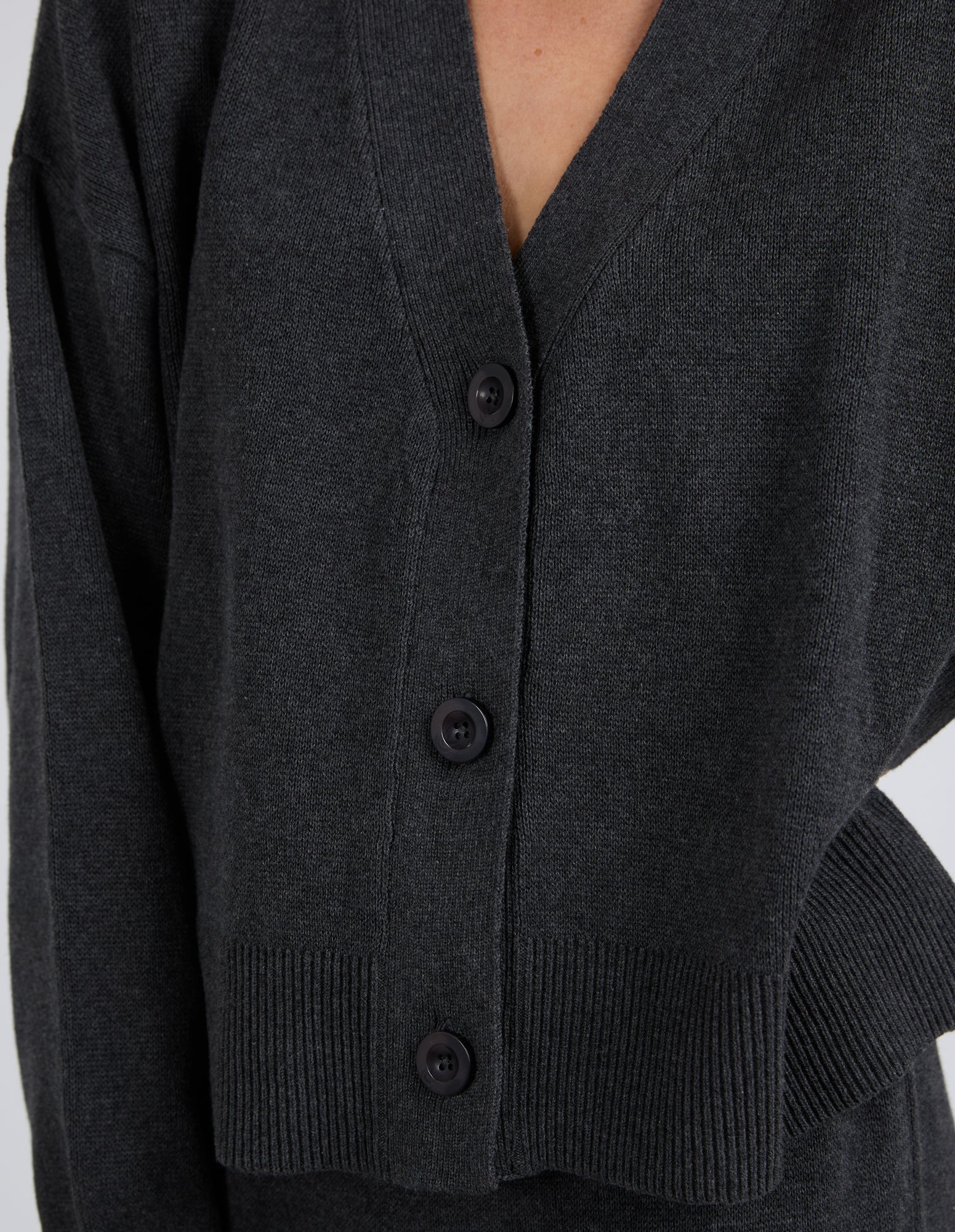 Elm Elodie Cardi - Charcoal