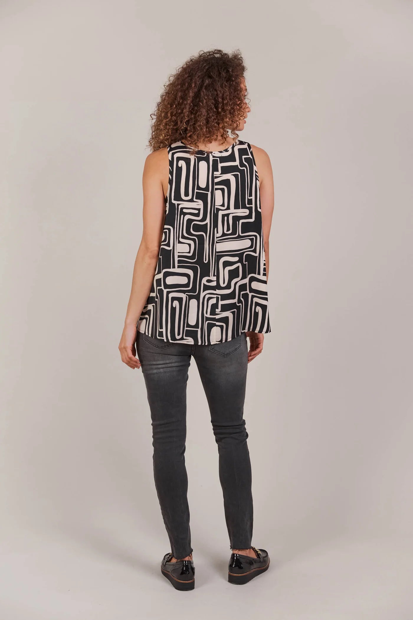 Collection of Eb and Ive Elsie Tank - Geo in a gallery layout