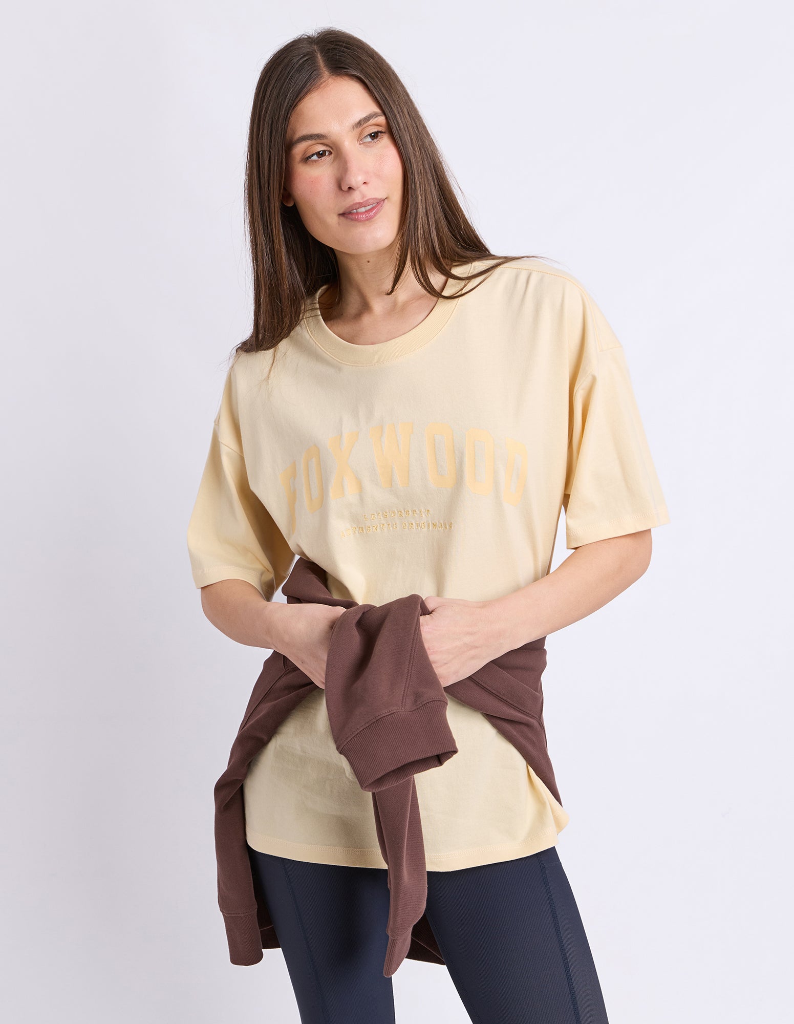 Image of Foxwood Interval Tee - Lemon