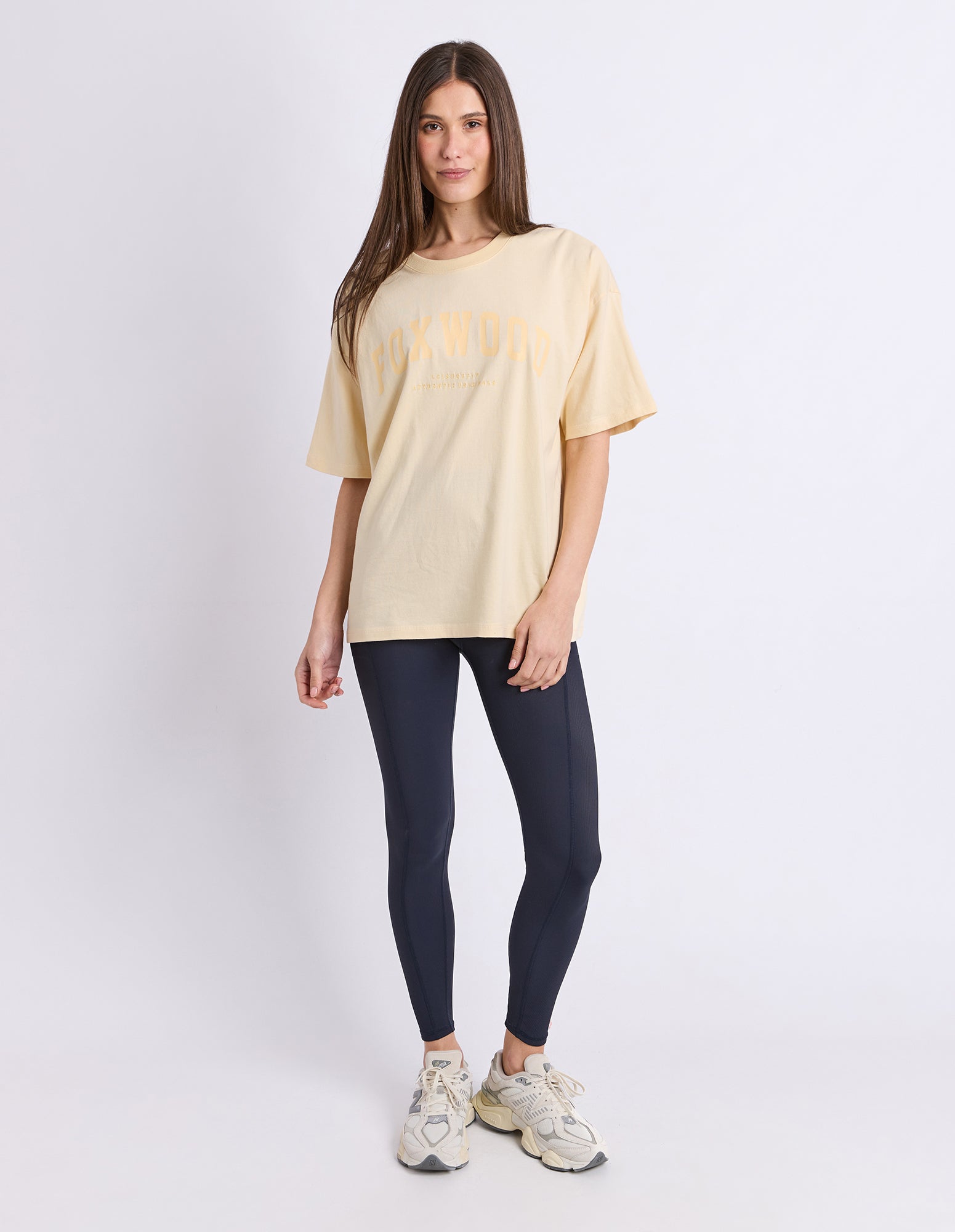 Image of Foxwood Interval Tee - Lemon