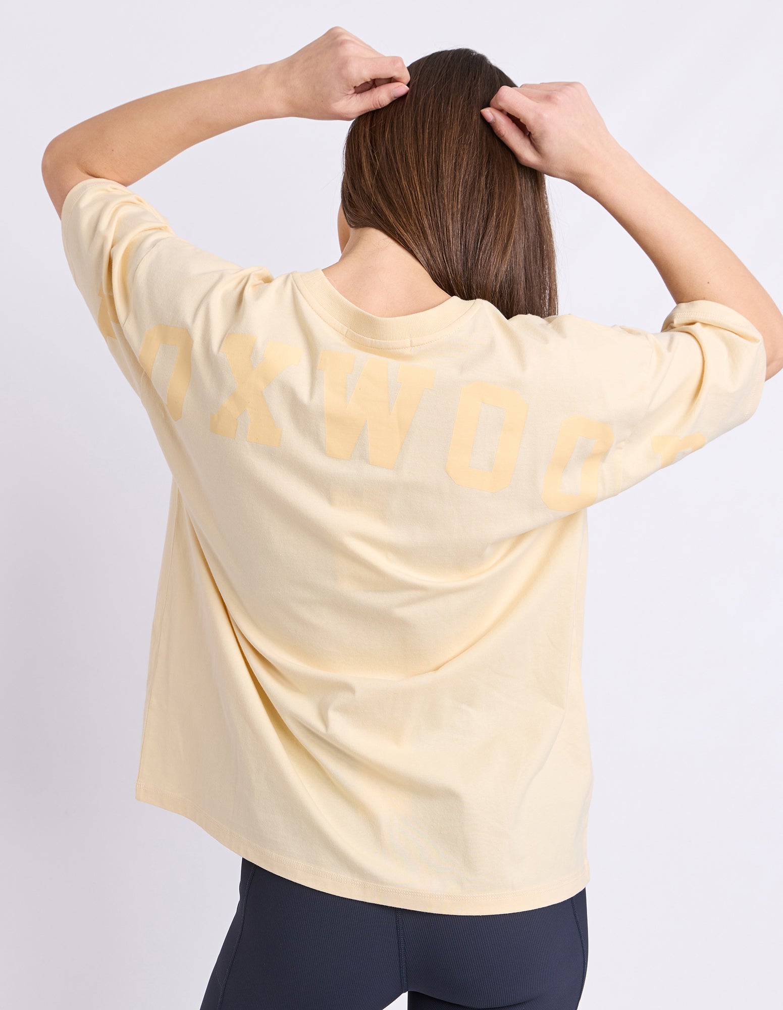 Image of Foxwood Interval Tee - Lemon