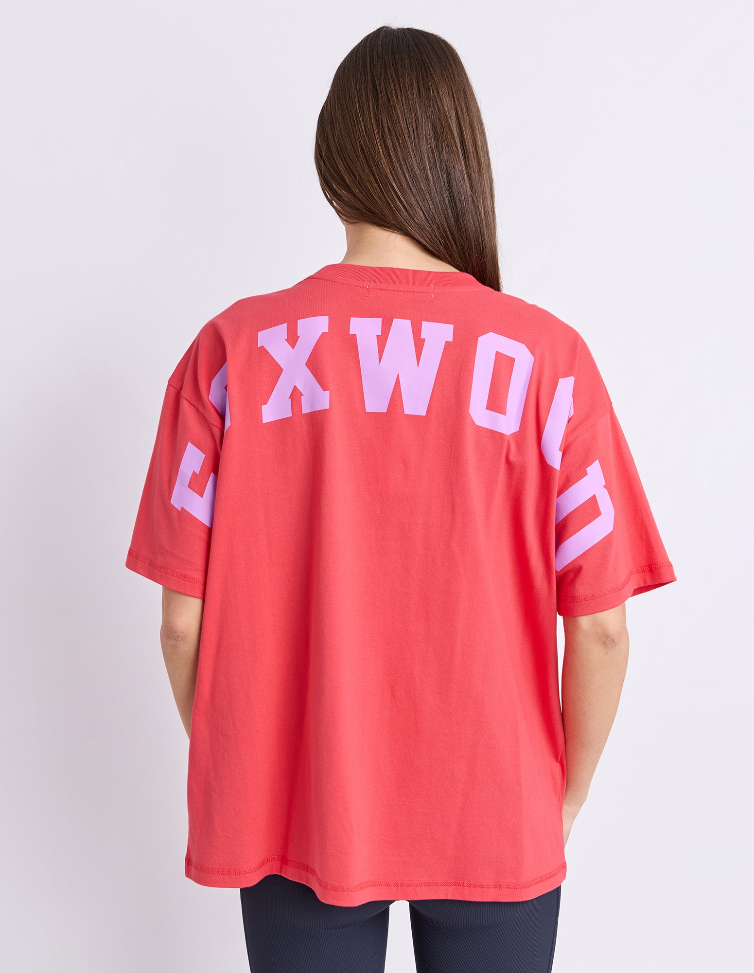 Image of Foxwood Interval Tee - Raspberry