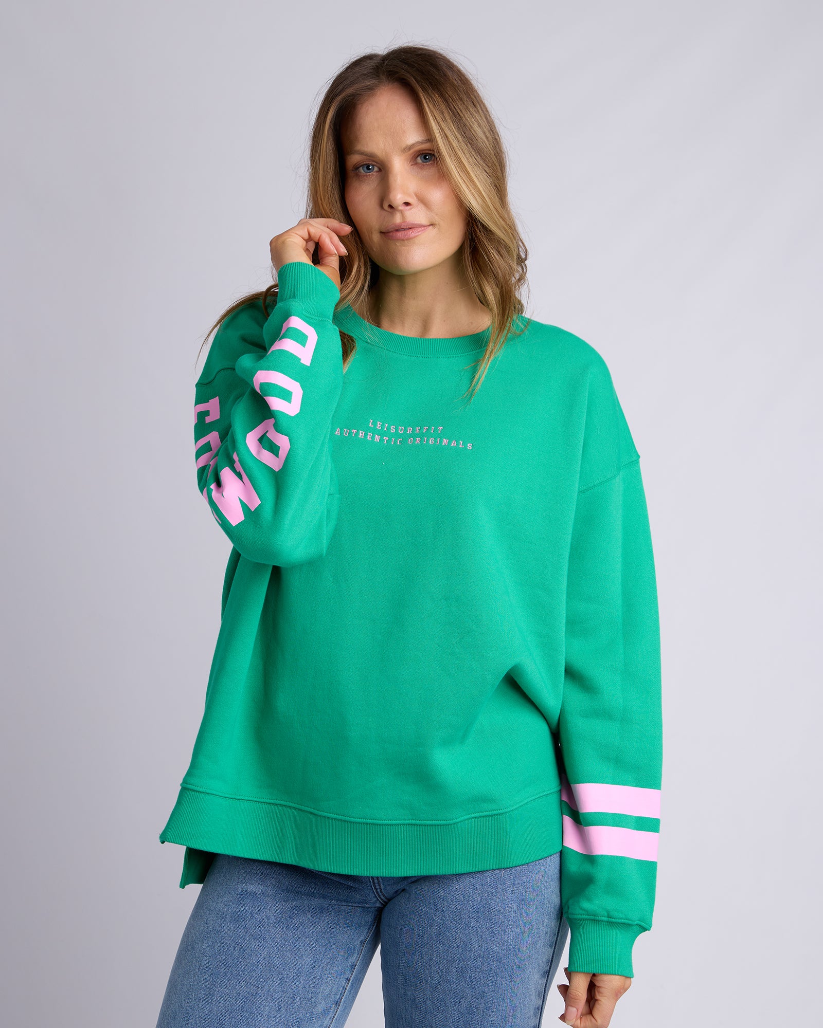 Foxwood Origin Crew Jumper - Green