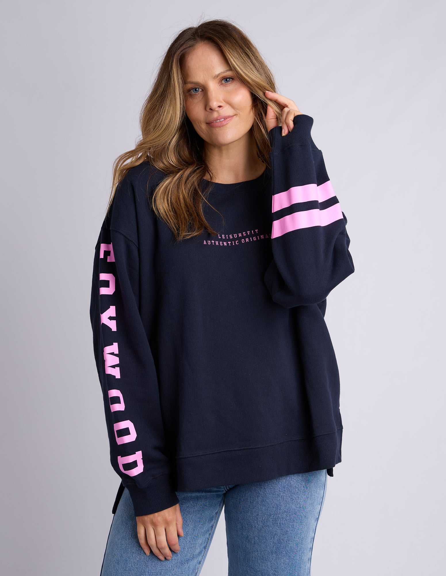 Image of Foxwood Origin Crew Jumper - Navy