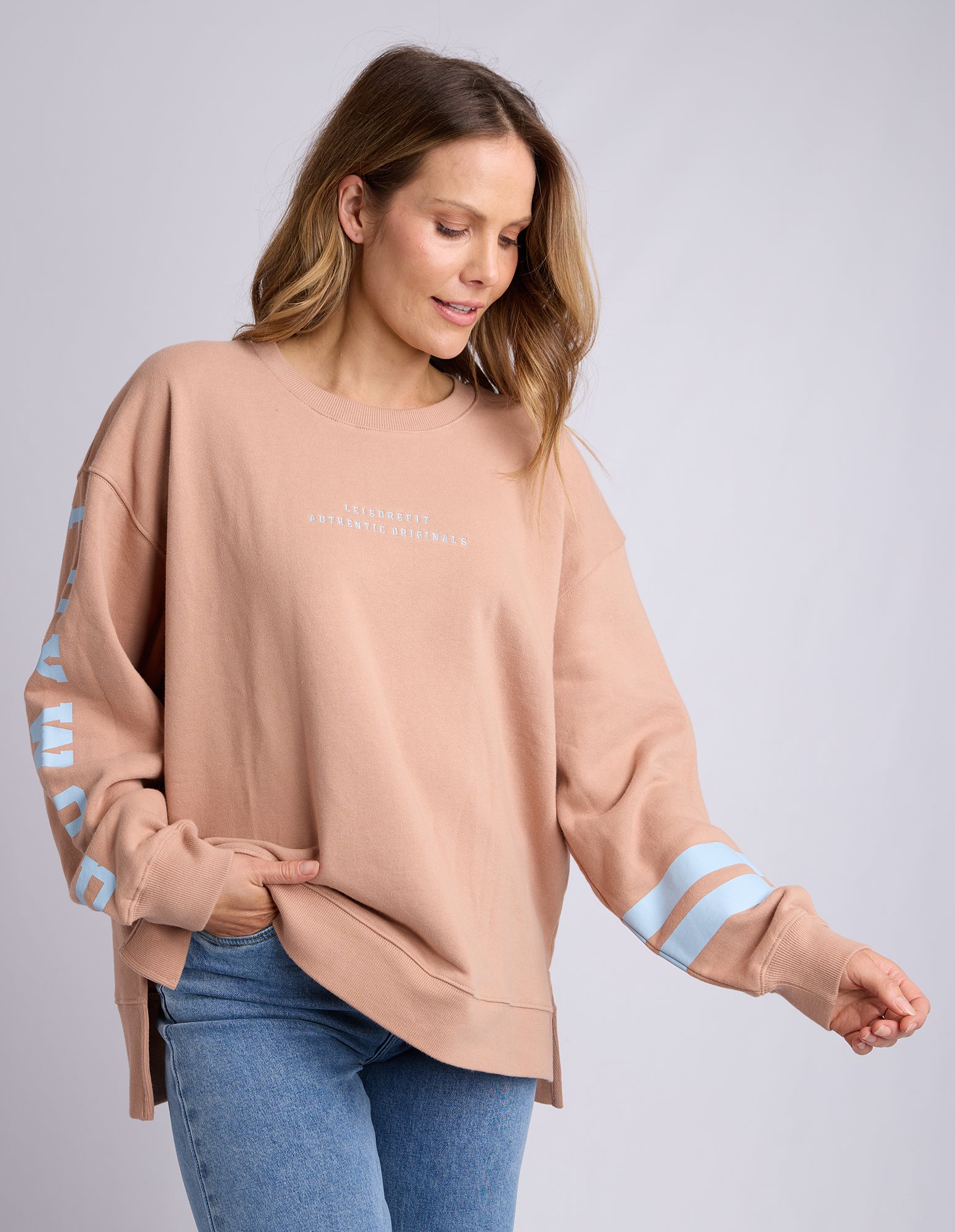 Image of Foxwood Origin Crew Jumper - Tan