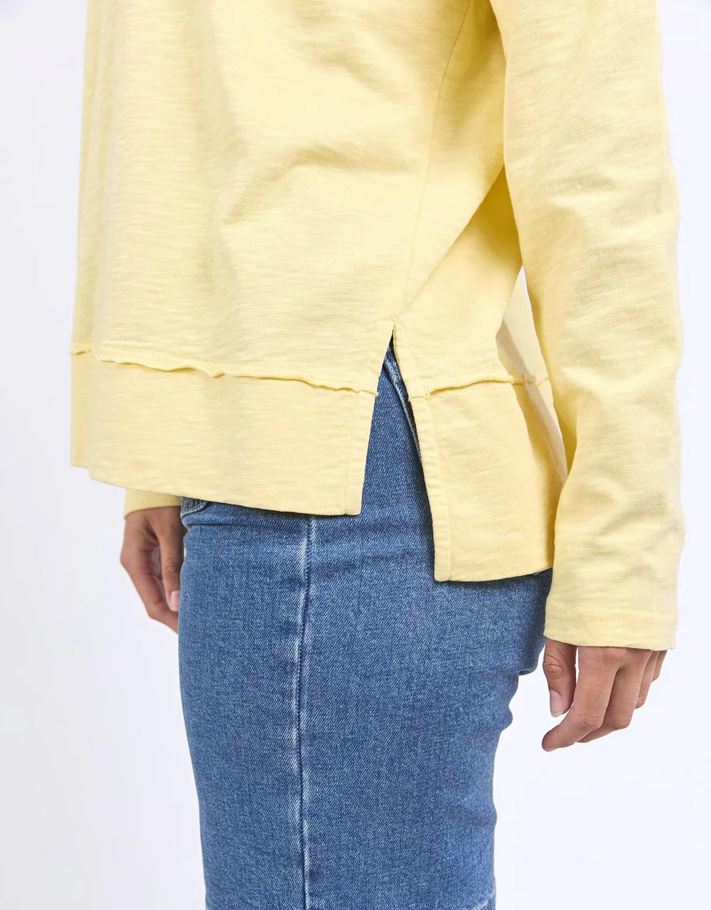 Foxwood Jayne Throw On Top- Lemon