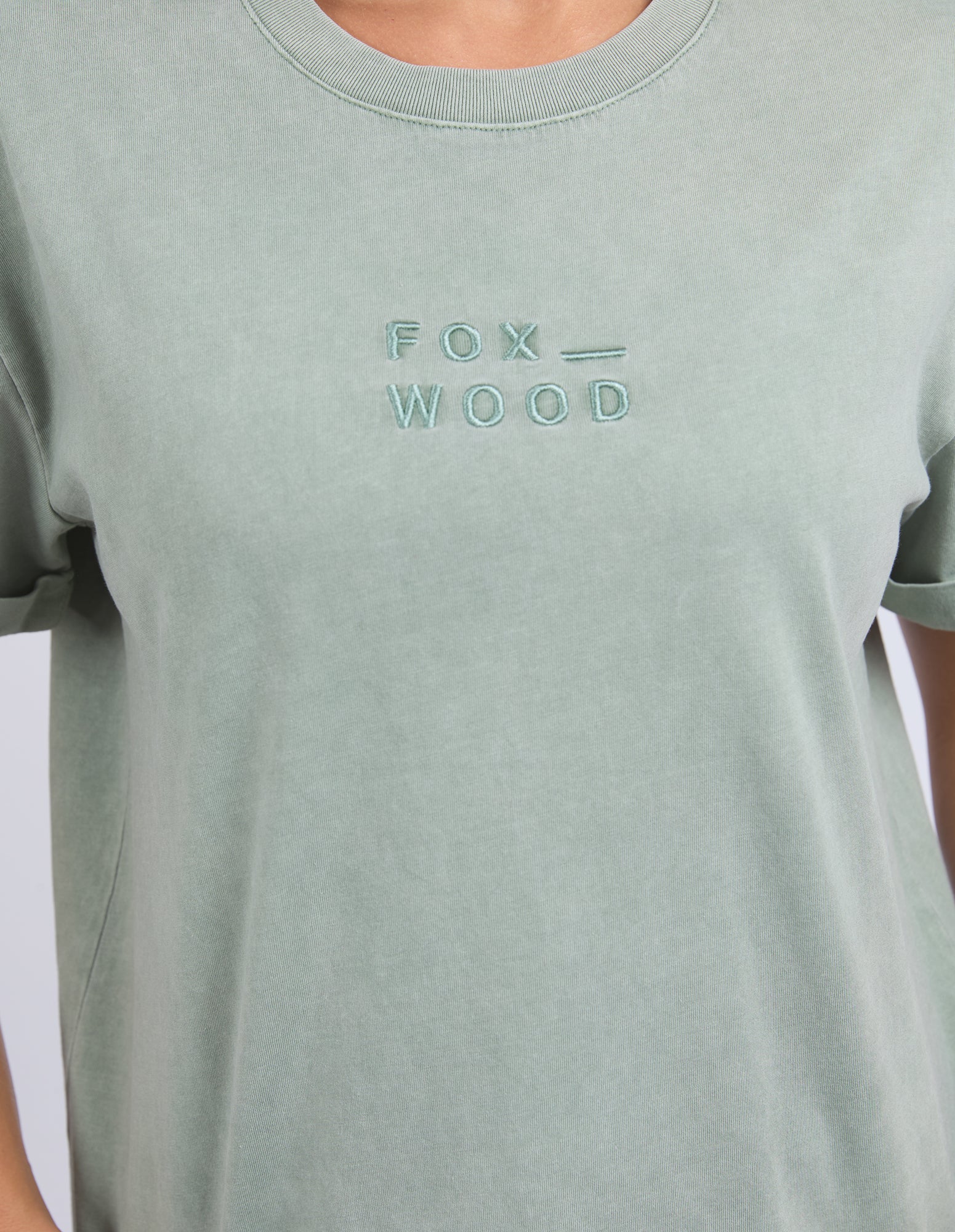 Collection of Foxwood Huntleigh Oversized Tee - Iceberg Green in a gallery layout