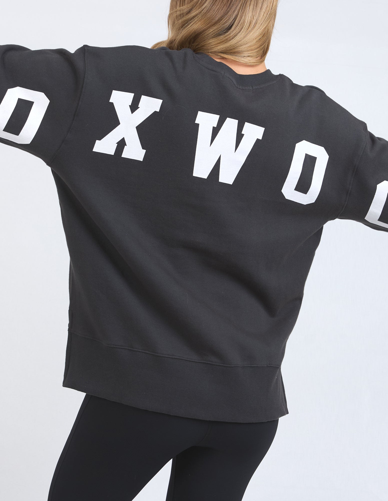 Image of Foxwood Interval Crew Jumper - Dark Grey