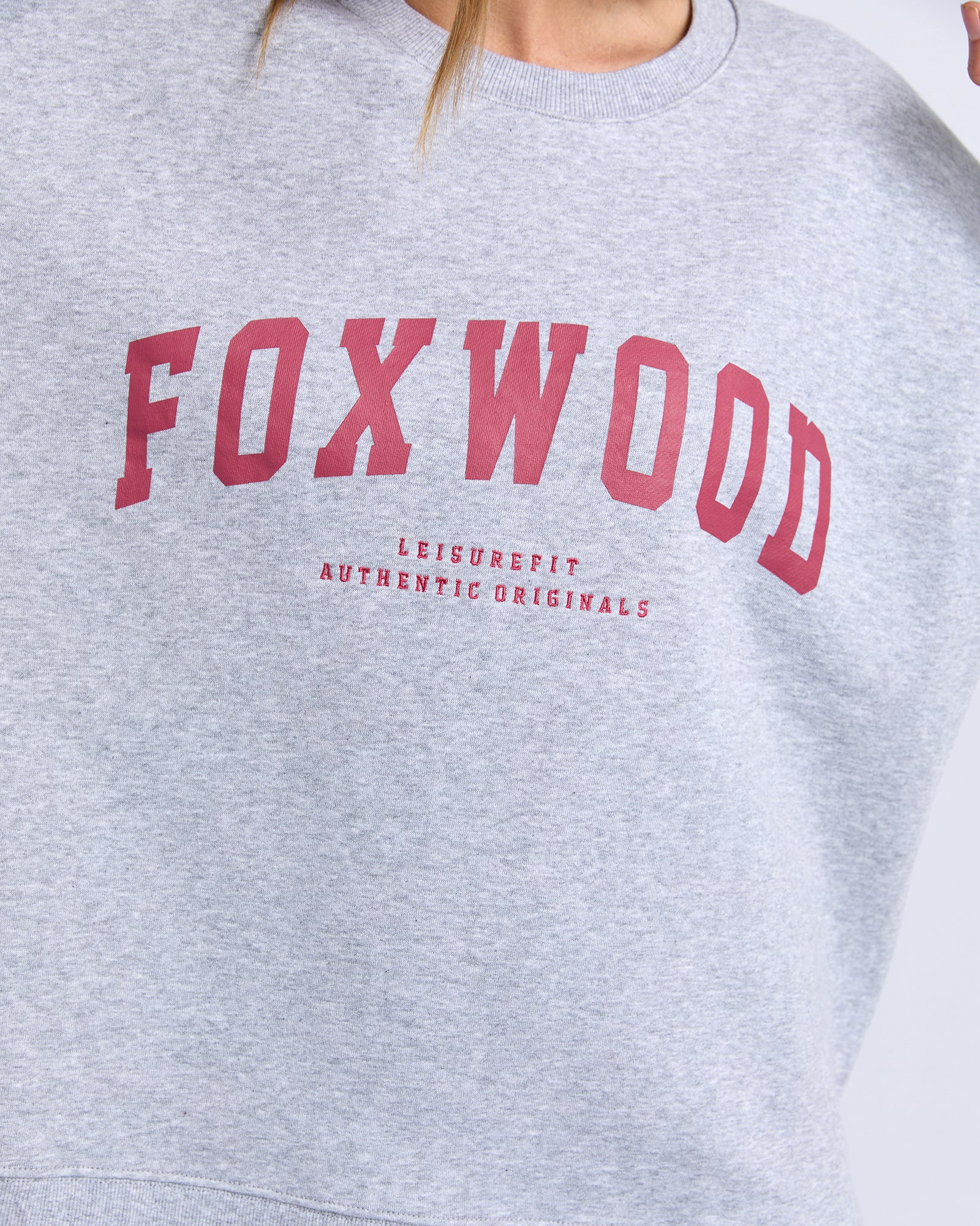 Collection of Foxwood Interval Crew Jumper - Grey Marle in a gallery layout