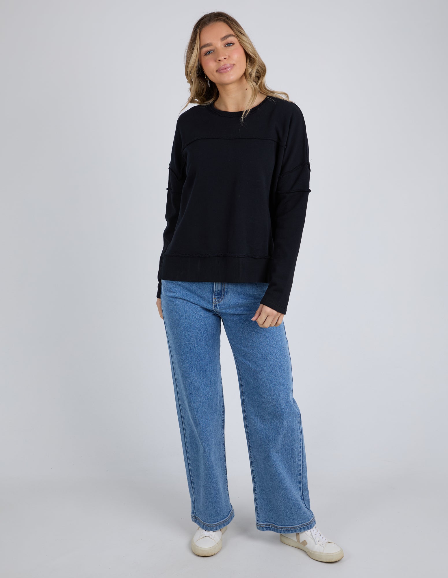 Collection of Foxwood Jayne Throw on Fleece - Black in a gallery layout