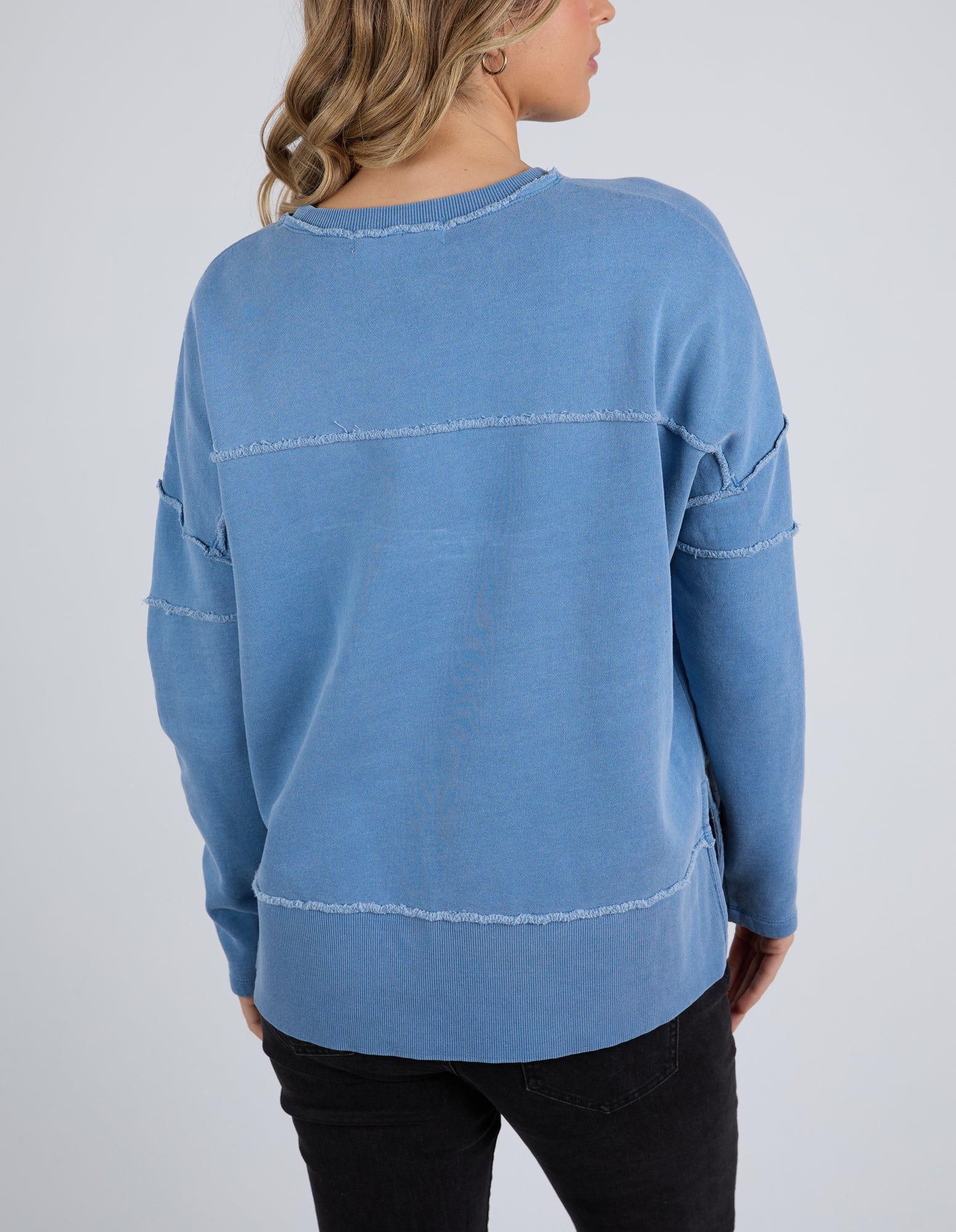 Collection of Foxwood Jayne Throw On Fleece - Cornet Blue in a gallery layout