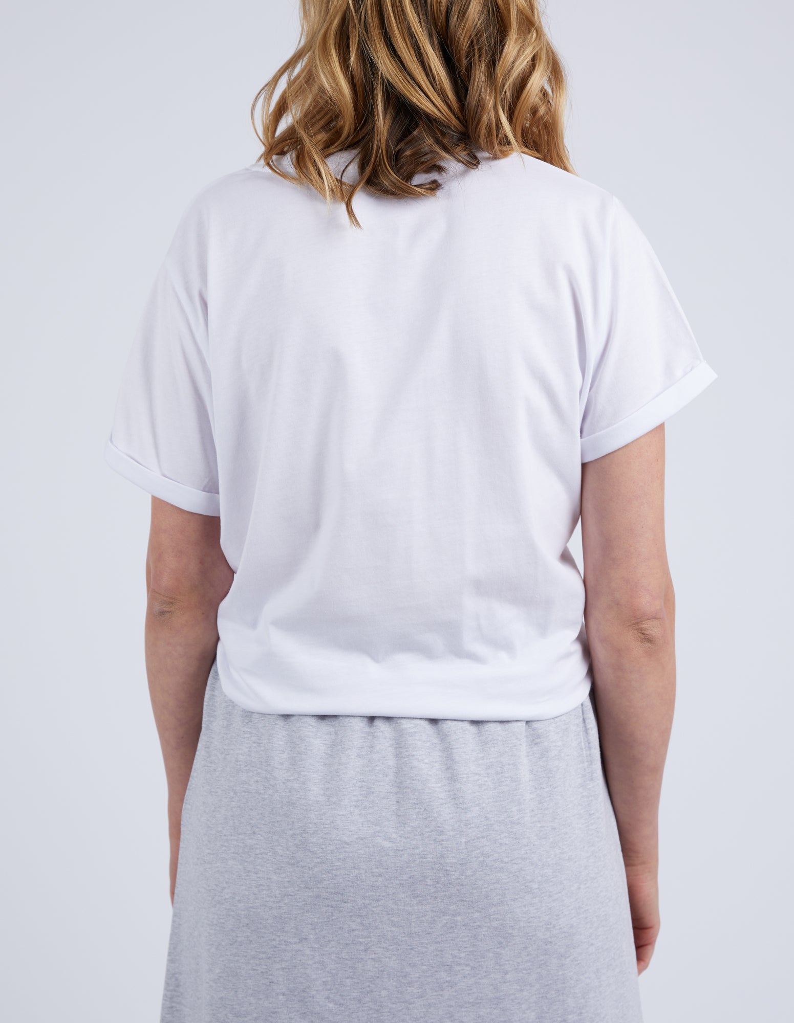 Elm Knot S/S Tee - White